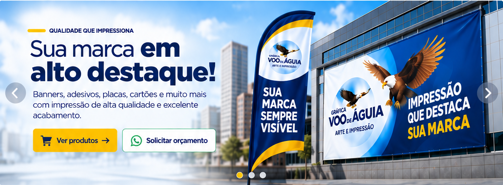 Sua marca em alto destaque